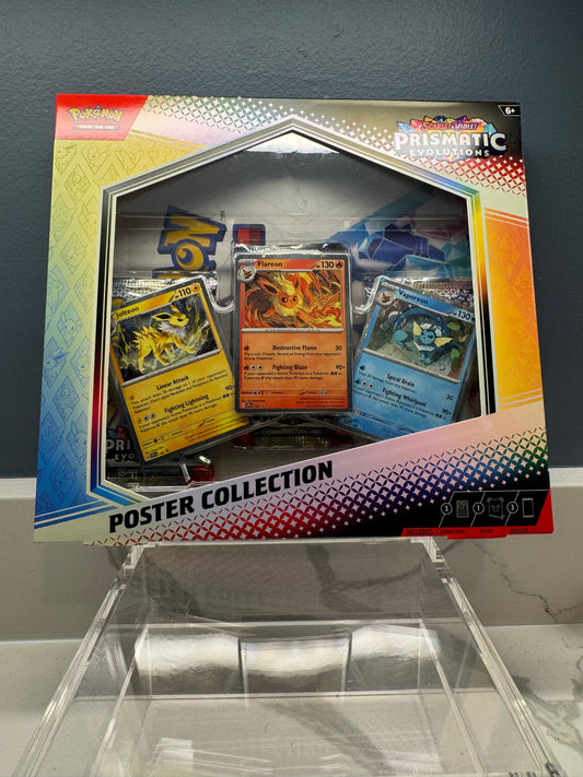 Pokemon Prismatic Evolutions Poster Collection