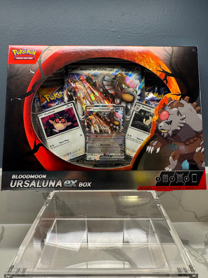 Pokemon Bloodmon Ursaluna ex Box
